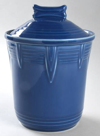 Fiesta Lapis Blue (Intro 2013) Dog Treats Canister & Lid