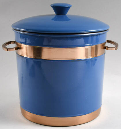 Fiesta Lapis Blue (Intro 2013) Copper Ice Bucket & Lid