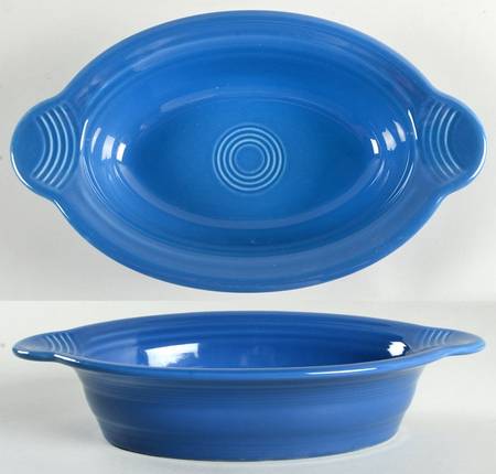 Fiesta Lapis Blue (Intro 2013) 11" Oval Baker