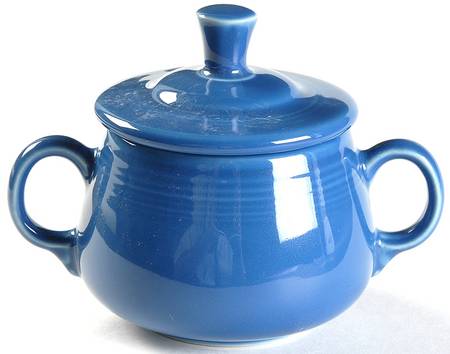 Fiesta Lapis Blue (Intro 2013) Sugar Bowl & Lid