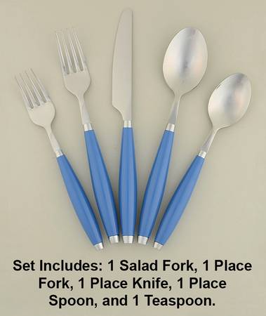 Fiesta Lapis Blue (Intro 2013) (5 Pc) Flatware Set