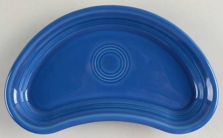 Fiesta Lapis Blue (Intro 2013) Bistro Crescent Salad Plate