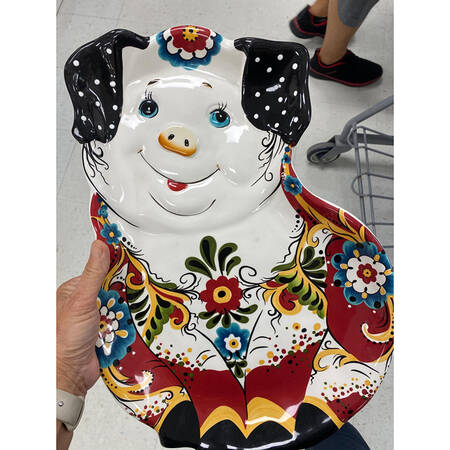 Emily 17" Figural Platter