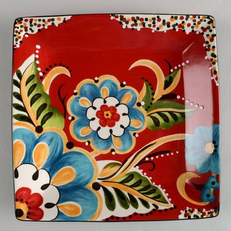 Emily Square Salad Plate
