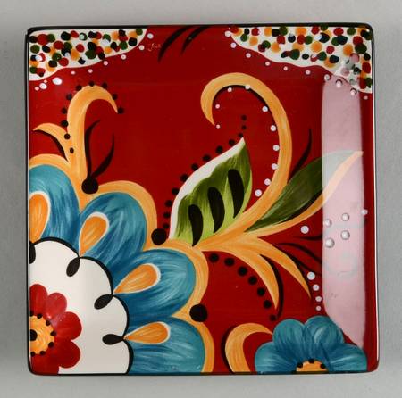 Emily Square Appetizer Plate