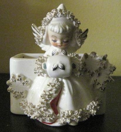 Ermine Angels Small Planter