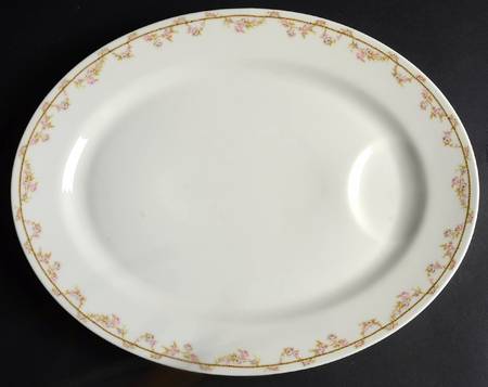 H4578 15" Oval Serving Platter