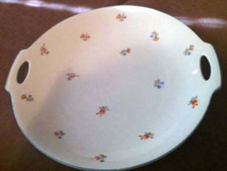 HEJ188 Handled Cake Plate