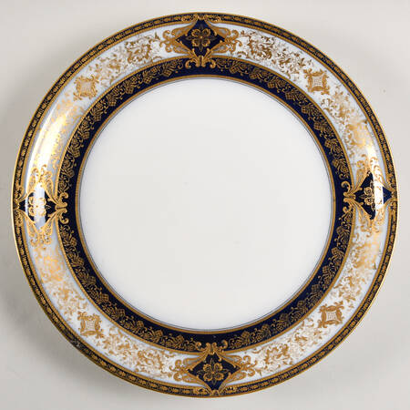 Matignon Blue 12" Chop Plate (Round Platter)