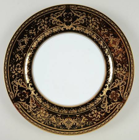 Matignon Black and Gold by Haviland