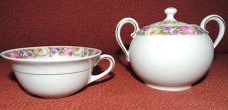 HEJ189 Sugar Bowl & Lid