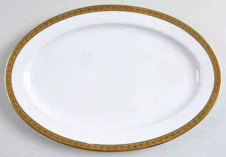 HUT2341 12" Oval Serving Platter