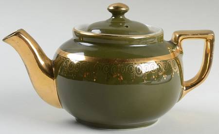 Teapots By Hall (Non-Pattern) Boston Teapot & Lid
