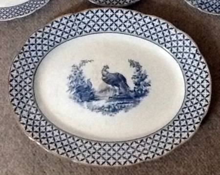 674412 19" Oval Serving Platter