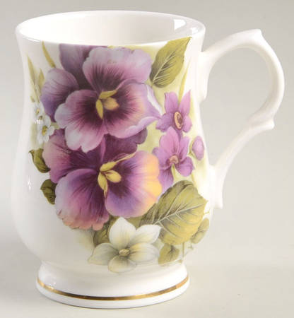 English Pansy Mug