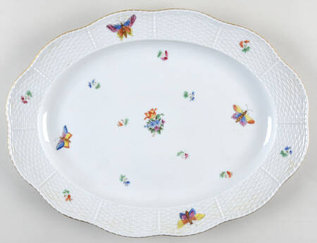 HER85 14" Oval Serving Platter