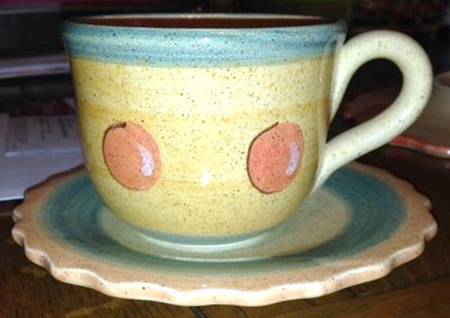 HCH38 Flat Cup & Saucer Set