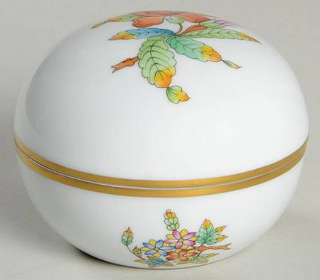 V 3" Round Box & Lid