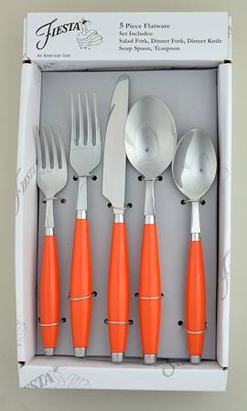Fiesta Poppy (Intro 2014) (5 Pc) Flatware Set