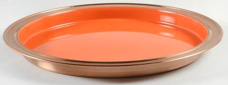 Fiesta Poppy (Intro 2014) 15" Copper Round Tray