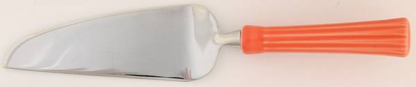 Fiesta Poppy (Intro 2014) Pie & Cake Server with Stainless Blade