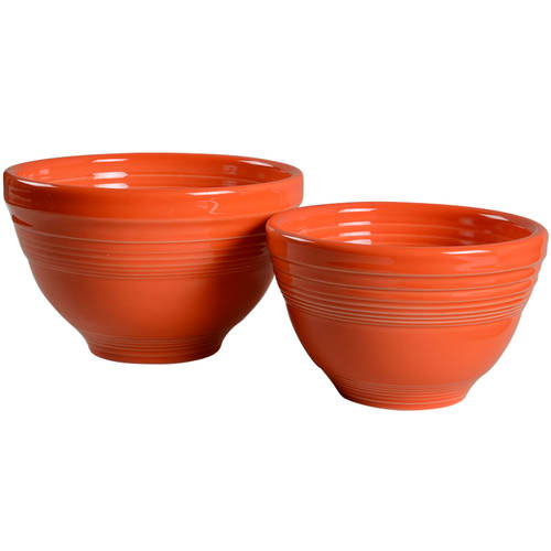 Fiesta Poppy (Intro 2014) 2 Piece Prep Bowl Set (PREB6, PREB7)