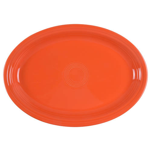 Fiesta Poppy (Intro 2014) 19" Oval Serving Platter