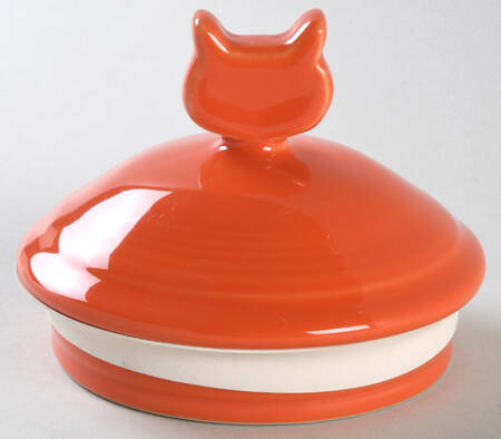 Fiesta Poppy (Intro 2014) Lid for Cat Treats Canister
