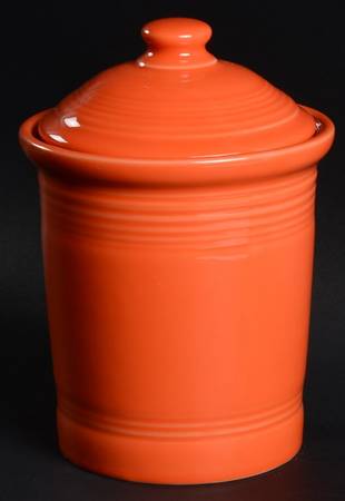 Fiesta Poppy (Intro 2014) Small Canister & Lid