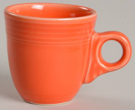 Fiesta Poppy (Intro 2014) Flat Demitasse Cup