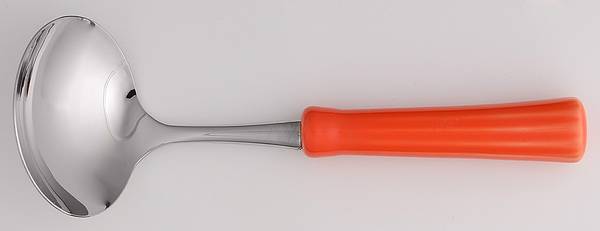 Fiesta Poppy (Intro 2014) Gravy Ladle with Stainless Bowl