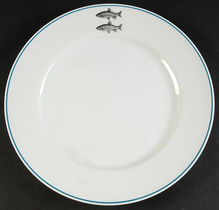 Fish 12" Chop Plate (Round Platter)