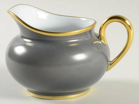 Color Block Gold Grey Creamer