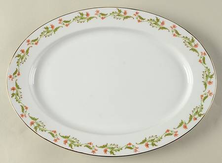 HC1409 11" Oval Serving Platter