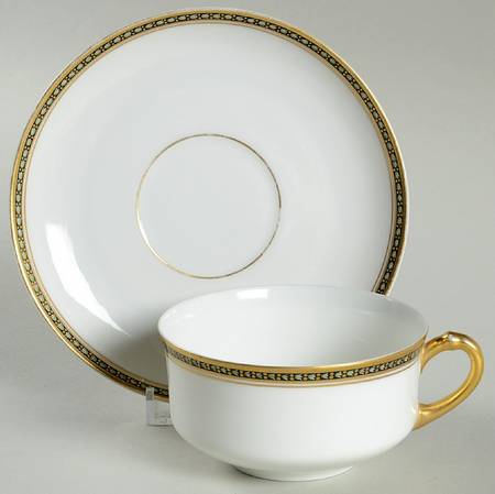 Regent Flat Cup & Saucer Set