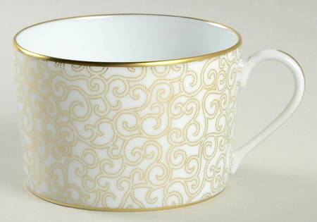 Karakusa White Flat Cup
