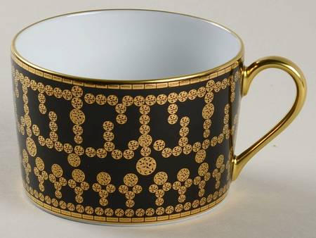 Tiara Black Gold Flat Cup
