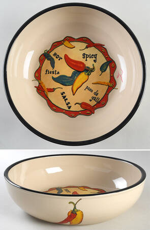 Peppers 11" Individual Pasta Bowl