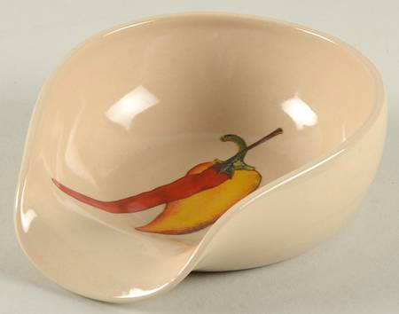 Peppers Spoon Rest/Holder (Holds 1 Spoon)