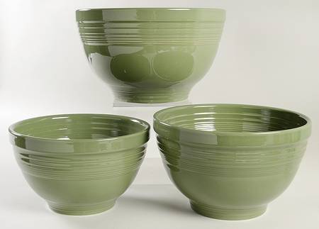 Fiesta Sage Green (Intro 2015) (3 Piece) Baking Bowl Set (11", 9", 8")
