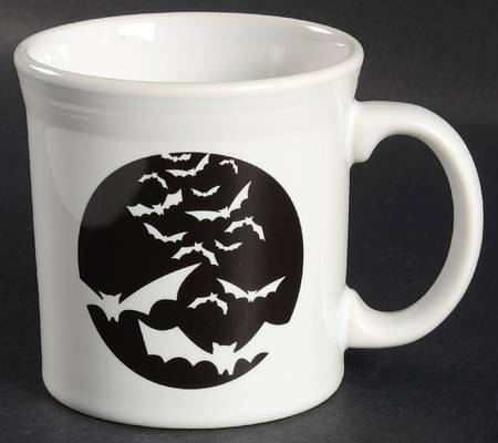 Fiesta Halloween Bats 12 Oz Java Mug