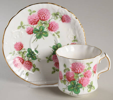 4177 (Scalloped) Flat Cup & Saucer Set