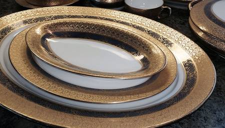 HUT3334 16" Oval Serving Platter