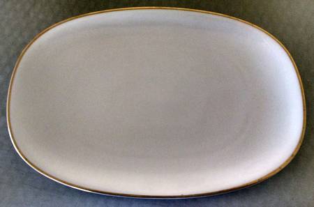 0187 12" Oval Serving Platter