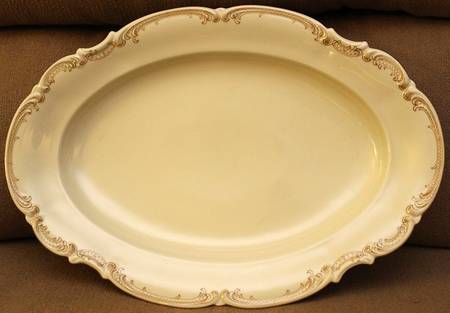 7444 12" Oval Serving Platter