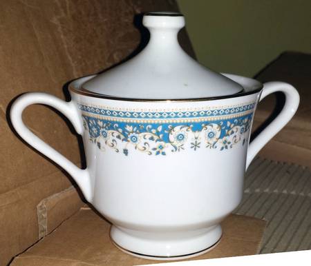 Biscayne Sugar Bowl & Lid