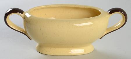 Bikini-Sunshine Yellow Sugar Bowl No Lid