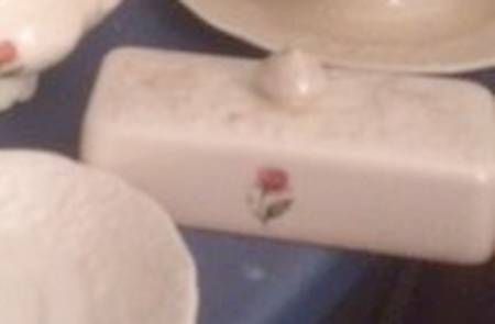 Venetian Rose (4508) Lid for 1/4 Lb Butter