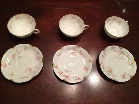 Sch36-3 Flat Cup & Saucer Set