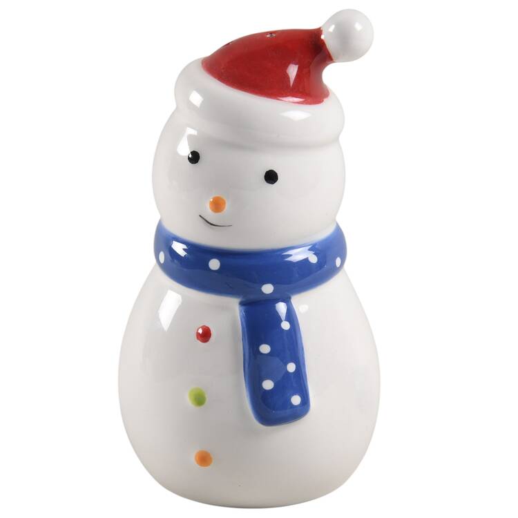 Sleddin Hill Figural Salt Shaker
